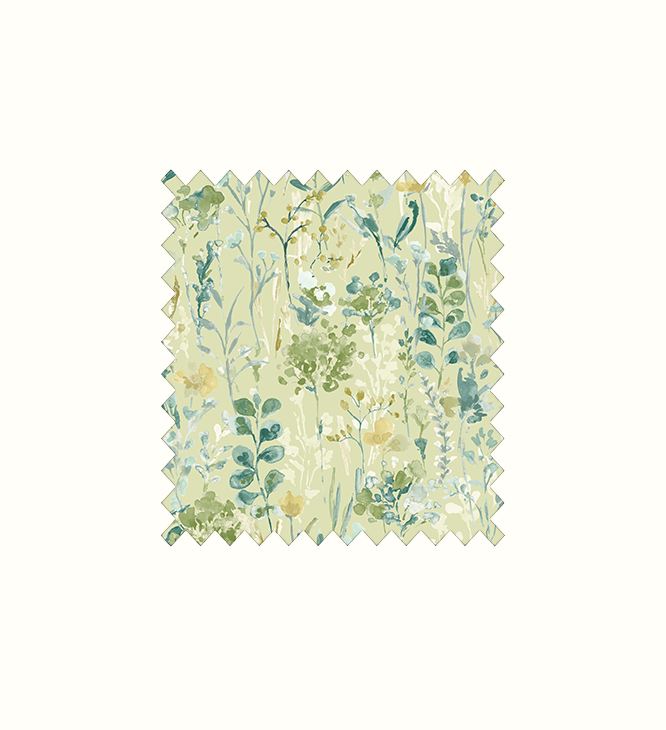 Amaryllis Spring contract fabric sample for care home interiors