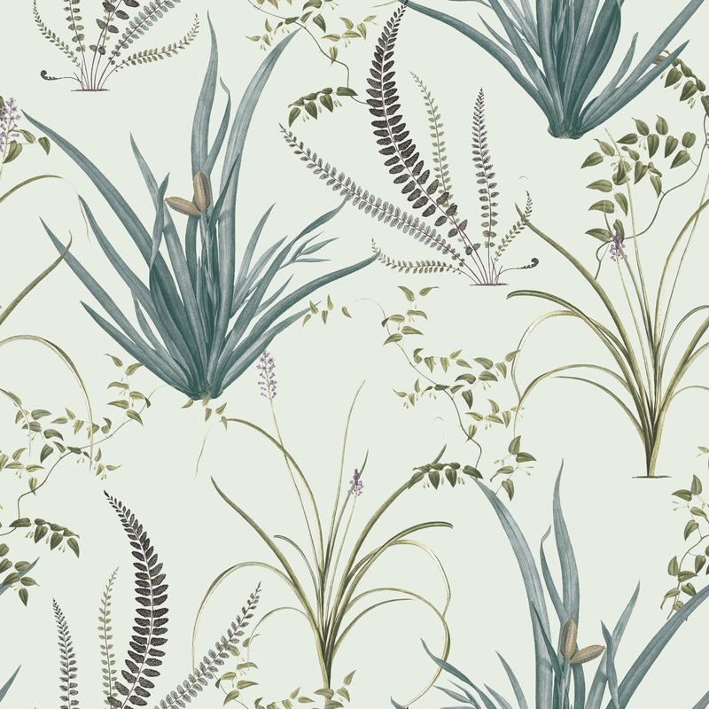Close-up of Annika Eau de Nil contract fabric sample for care home interiors