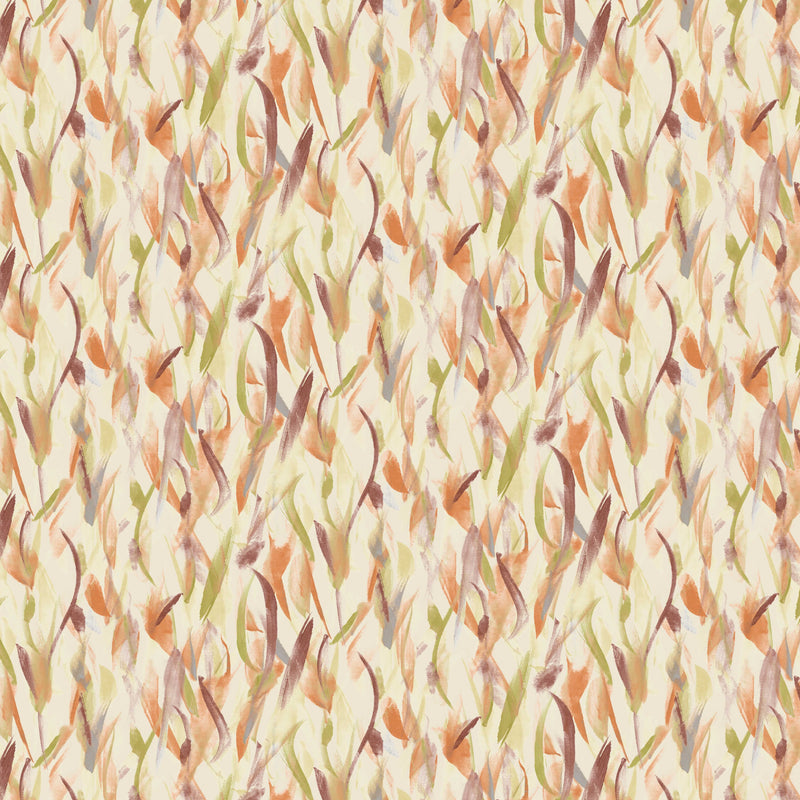 Close-up of Balsam Papaya contract fabric sample for care home interiors