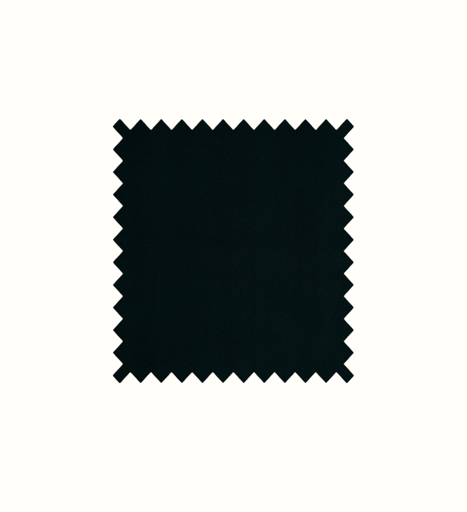 Luxe Black contract fabric sample for care home interiors