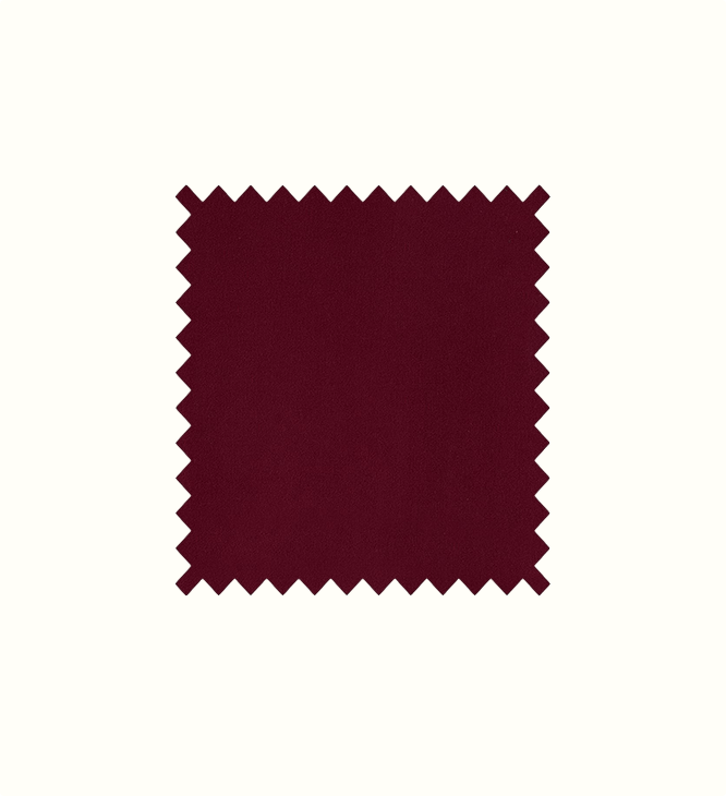Luxe Bordeaux contract fabric sample for care home interiors