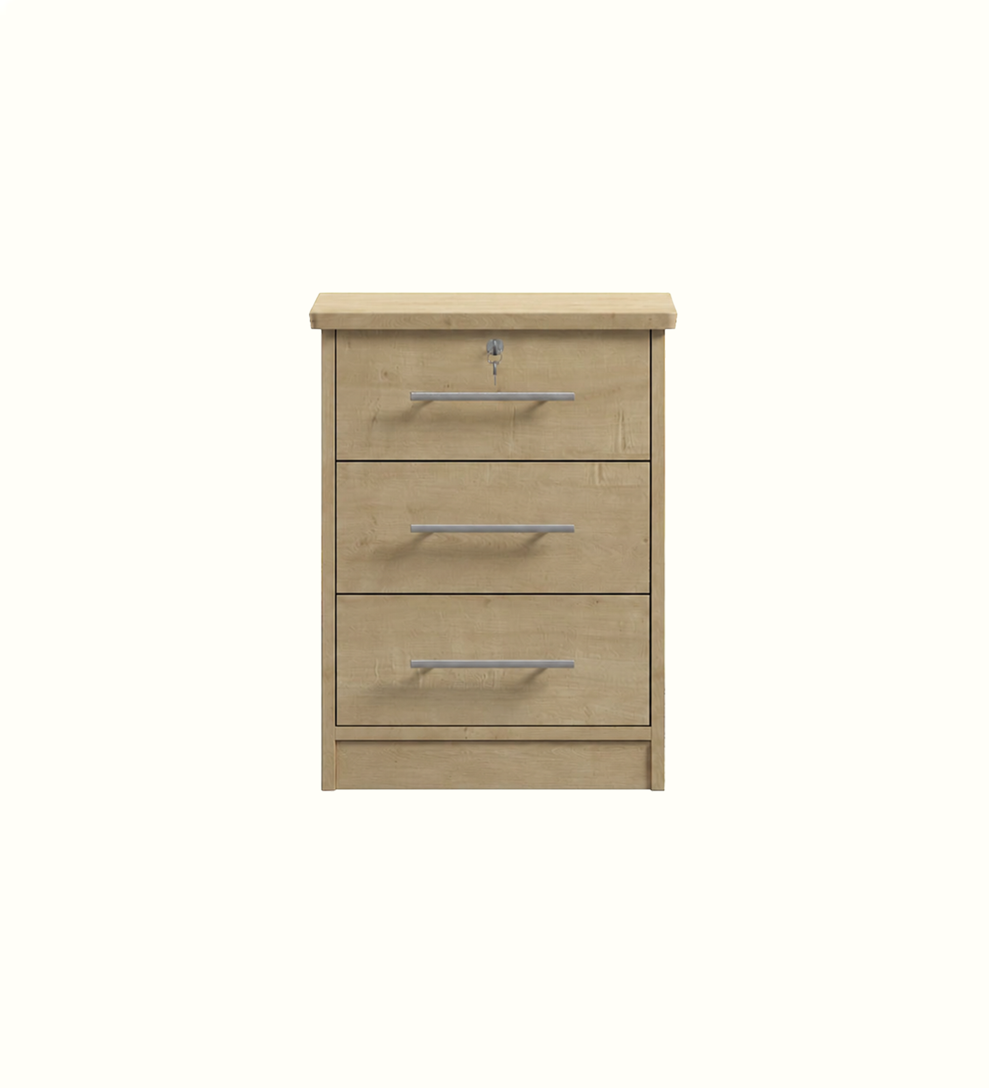 Bronson 3 Drawer Bedside