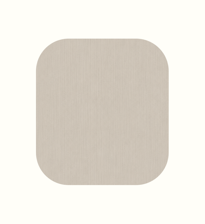 Brushed Cashmere furniture finish sample for care home interiors