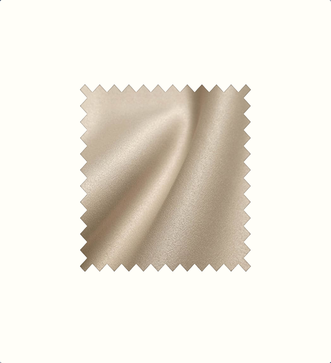 Champagne contract fabric sample for care home interiors
