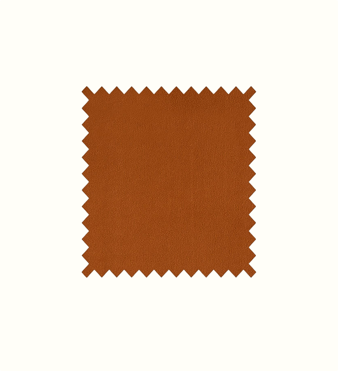 Luxe Cinnamon contract fabric sample for care home interiors