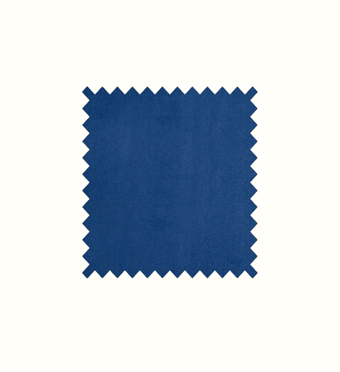 Luxe Cobalt contract fabric sample for care home interiors