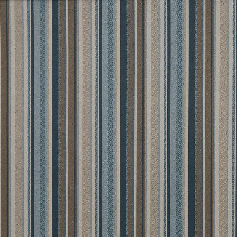 Close-up of Cordelia Indigo contract fabric sample for care home interiors