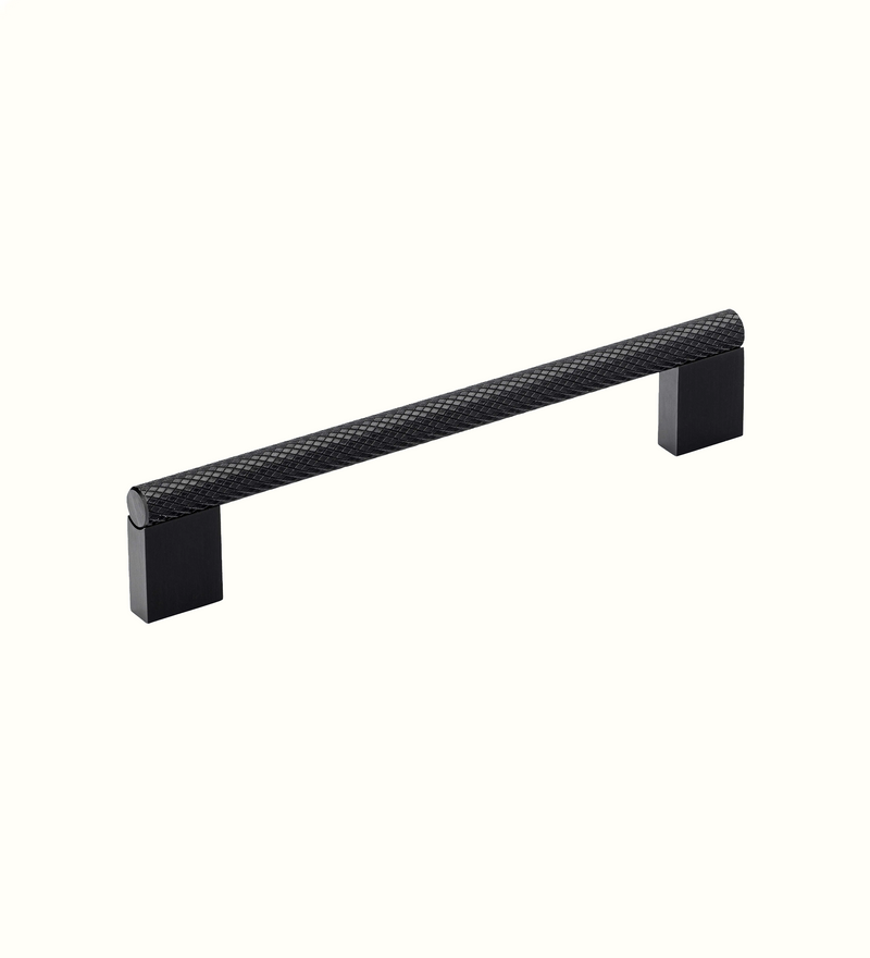 Crosshatch Black handle finish for care home furniture