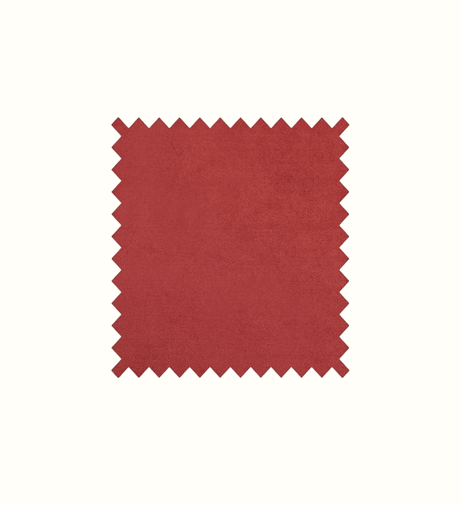 Luxe Dark Coral contract fabric sample for care home interiors