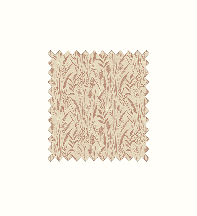 Dhalia Coral contract fabric sample for care home interiors