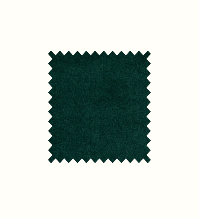 Luxe Emerald contract fabric sample for care home interiors