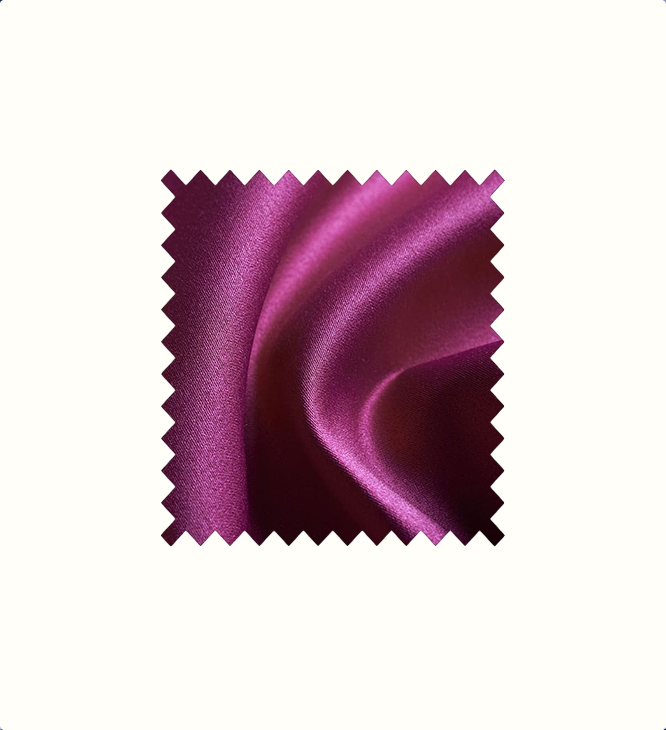 Fuschia contract fabric sample for care home interiors