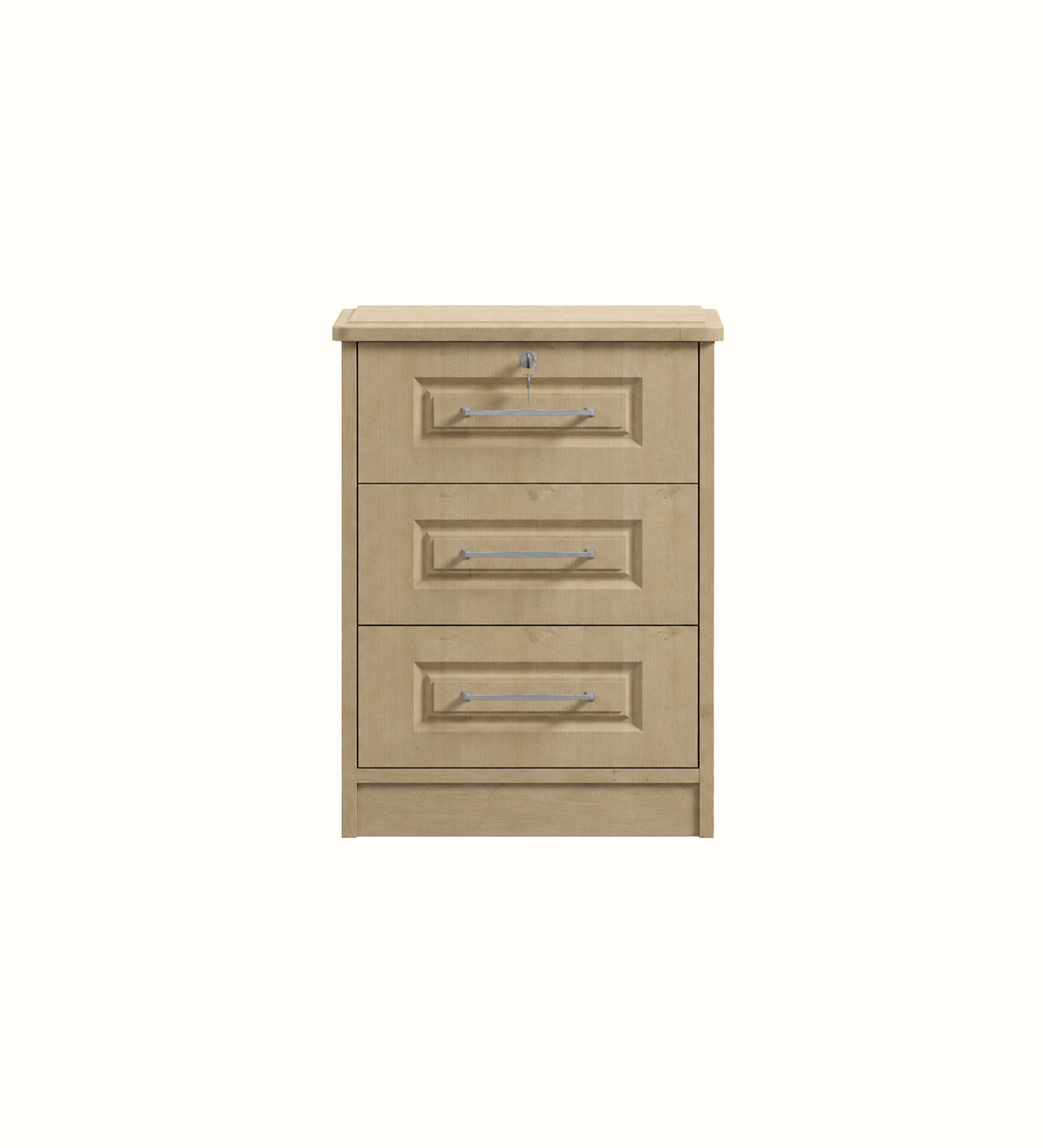 Galloway 3 Drawer Bedside