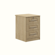 Galloway 3 Drawer Bedside