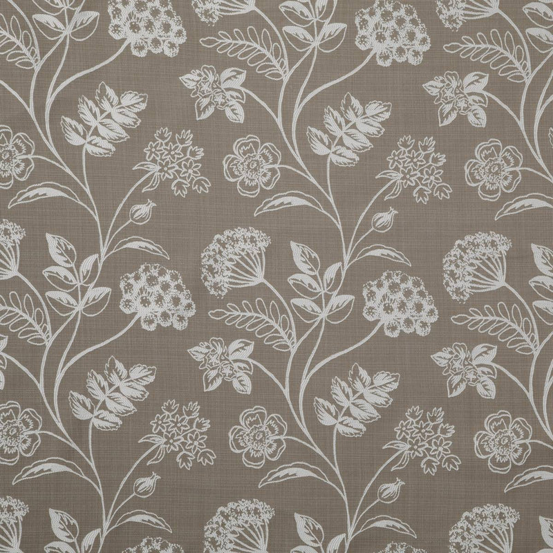 Close-up of Grassington Latte contract fabric sample for care home interiors