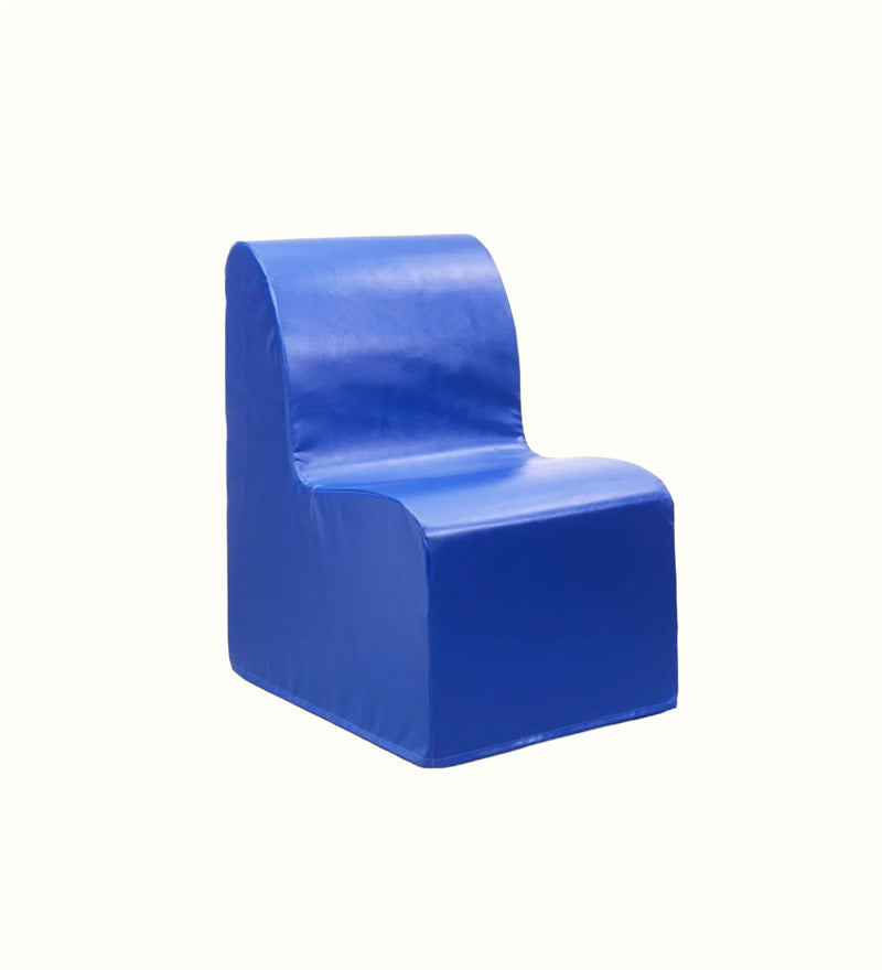 Integrity low-back armchair for an elderly care lounge