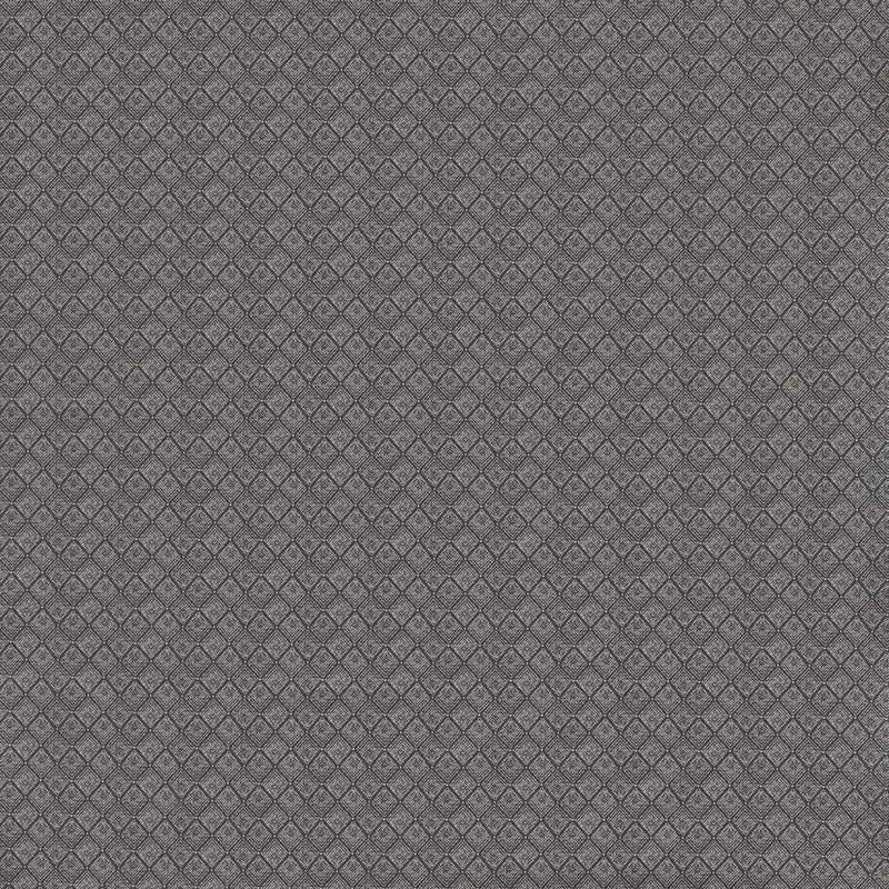 Close-up of Johannes Graphite contract fabric sample for care home interiors