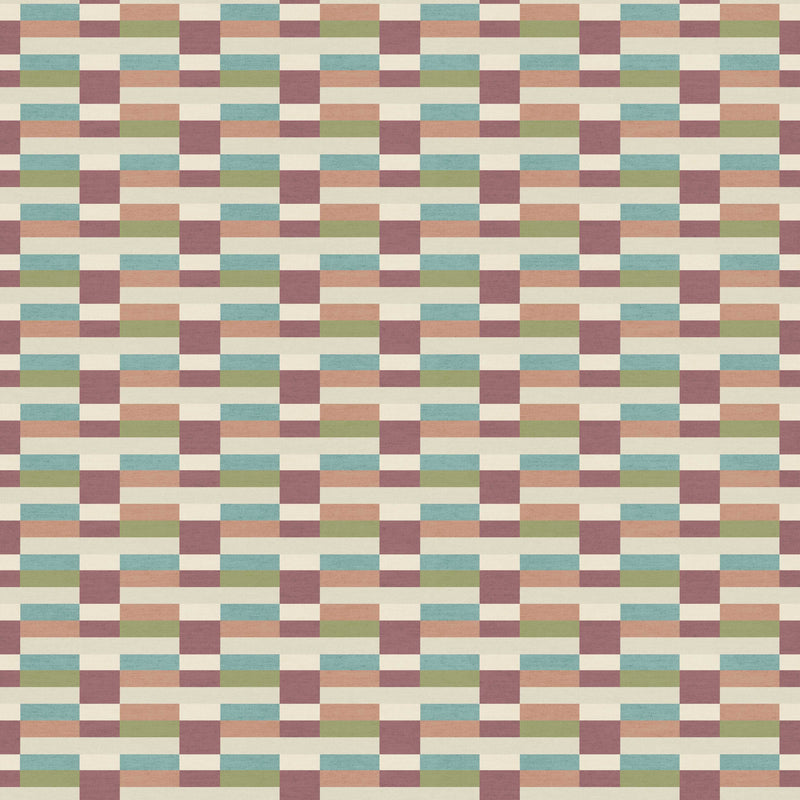 Close-up of Knox Aquamarine contract fabric sample for care home interiors