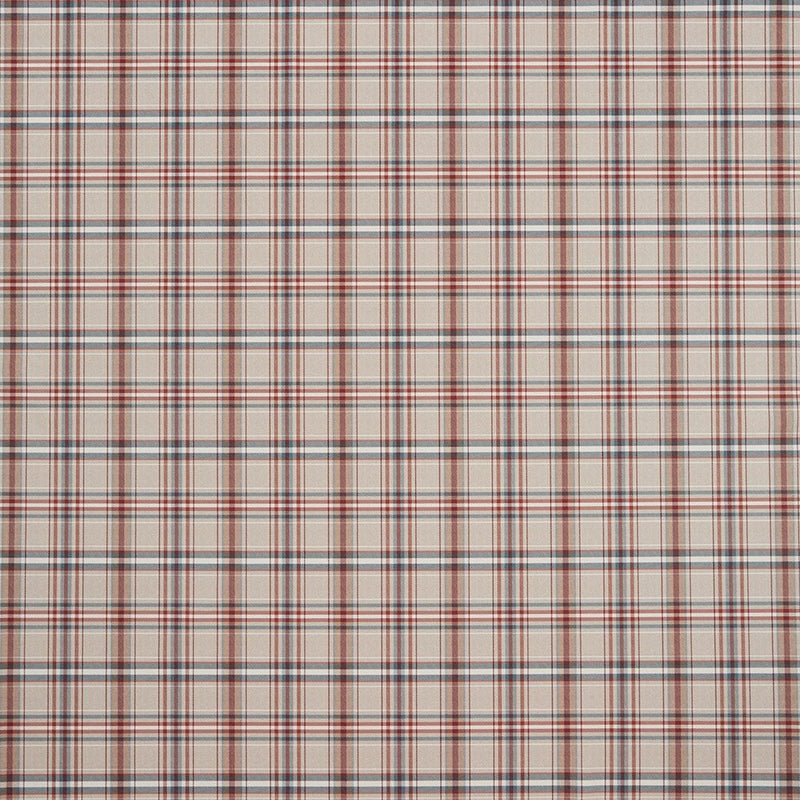 Close-up of Langholm Burnt Sienna contract fabric sample for care home interiors