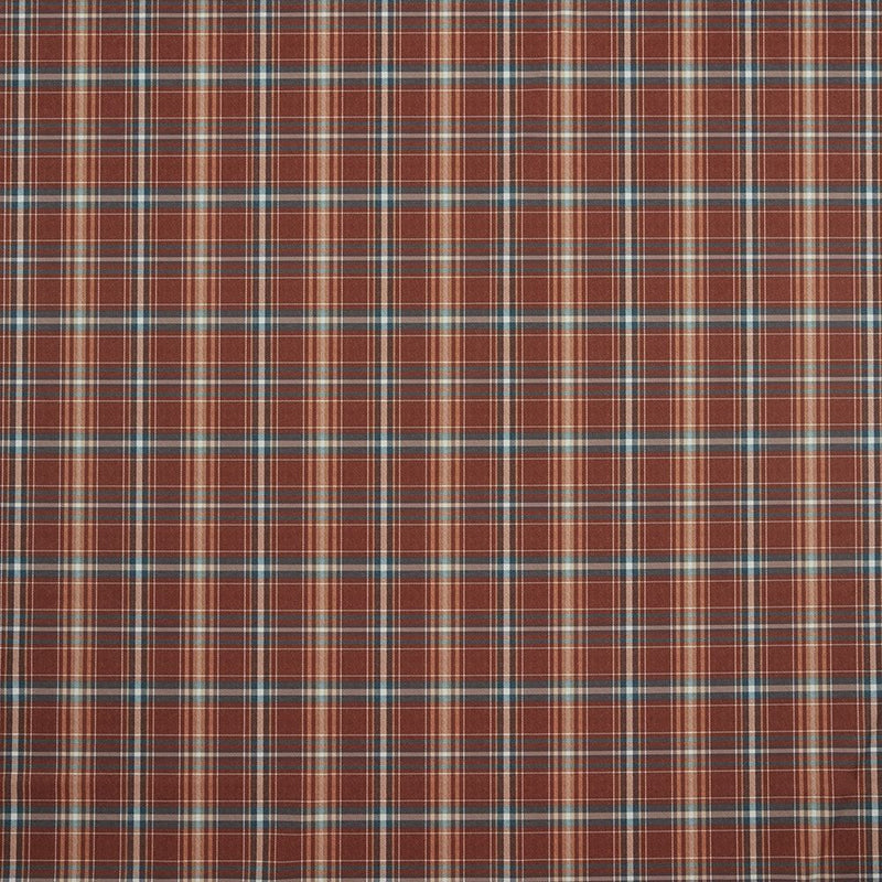 Close-up of Langholm Spice contract fabric sample for care home interiors