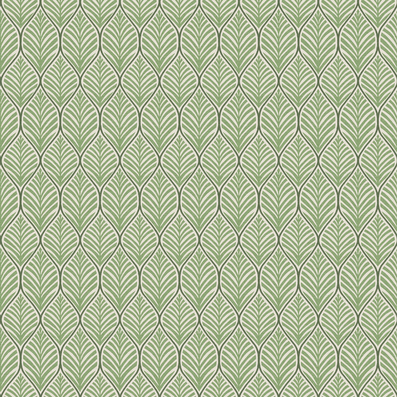 Close-up of Lerato Forest contract fabric sample for care home interiors