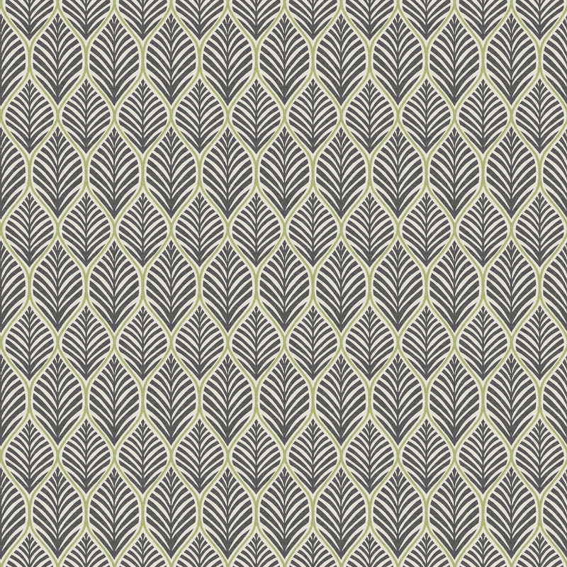Close-up of Lerato Noir contract fabric sample for care home interiors