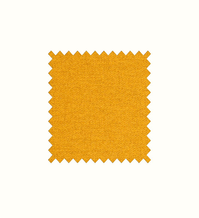 Tones Mustard contract fabric sample for care home interiors