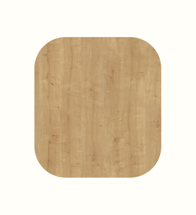 Nera Oak furniture finish sample for care home interiors