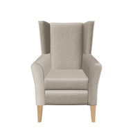 3D model of Cambourne wingback armchair for an elderly care lounge