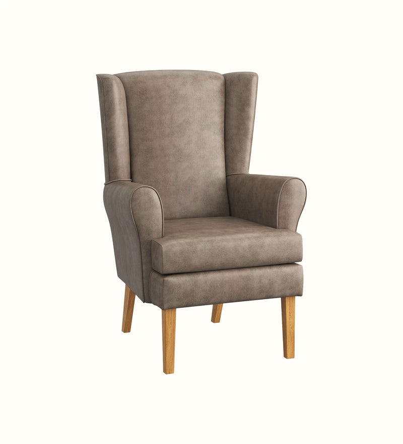 Ravenna high-back armchair for an elderly care lounge