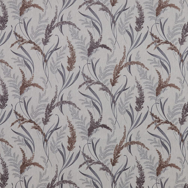 Close-up of Susanna Cocoa contract fabric sample for care home interiors