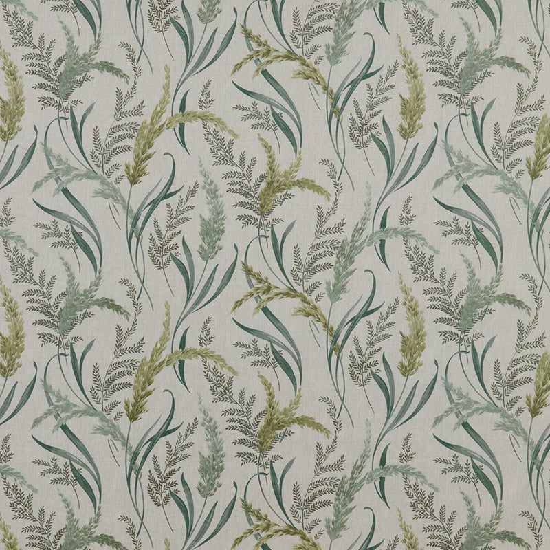 Close-up of Susanna Jade contract fabric sample for care home interiors