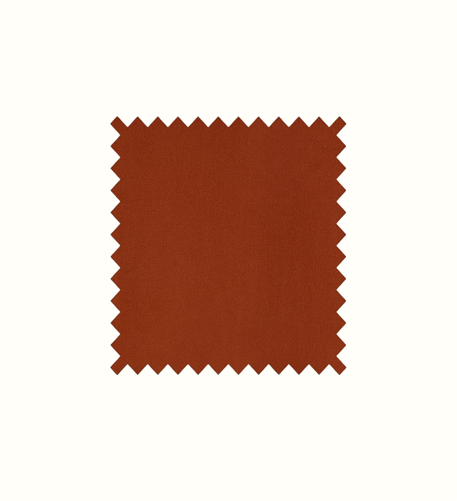 Luxe Terracotta contract fabric sample for care home interiors