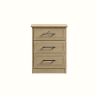 Tilbury 3 Drawer Bedside