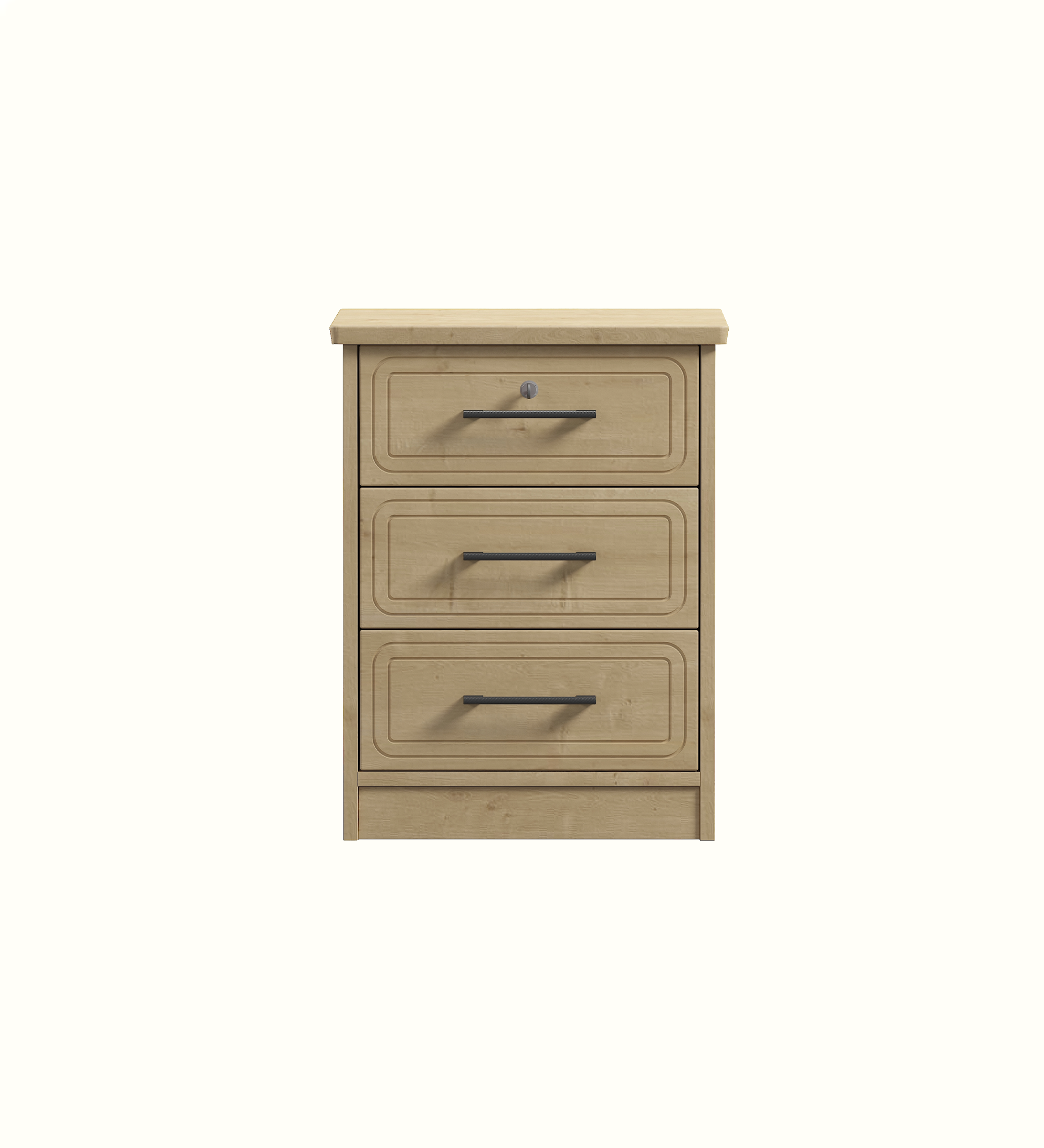 Tilbury 3 Drawer Bedside