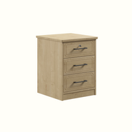 Tilbury 3 Drawer Bedside