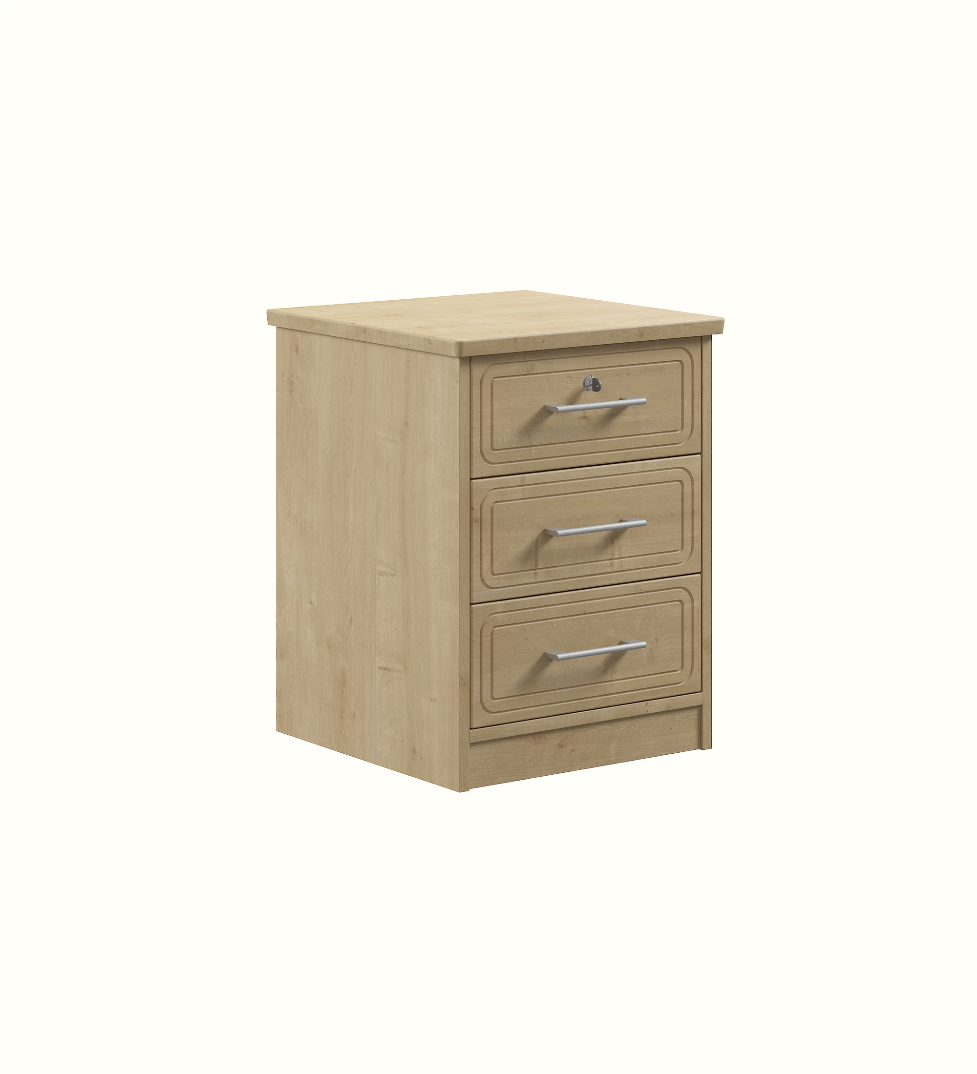 Tilbury 3 Drawer Bedside