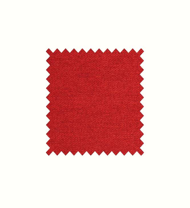 Tones Tomato contract fabric sample for care home interiors