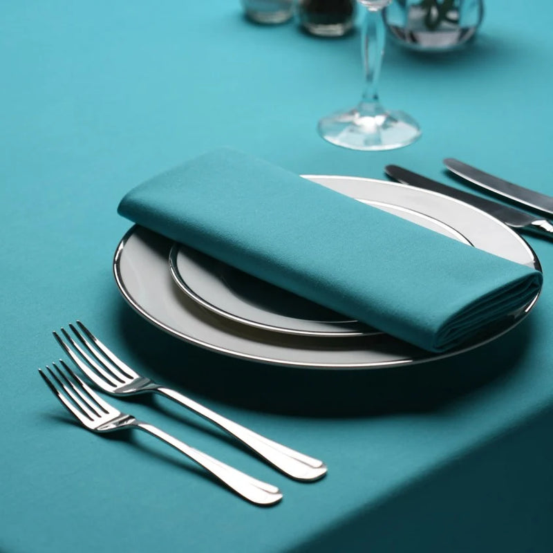 Turquoise contract fabric sample for care home interiors