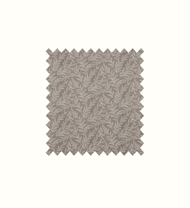 Zinnia Taupe contract fabric sample for care home interiors